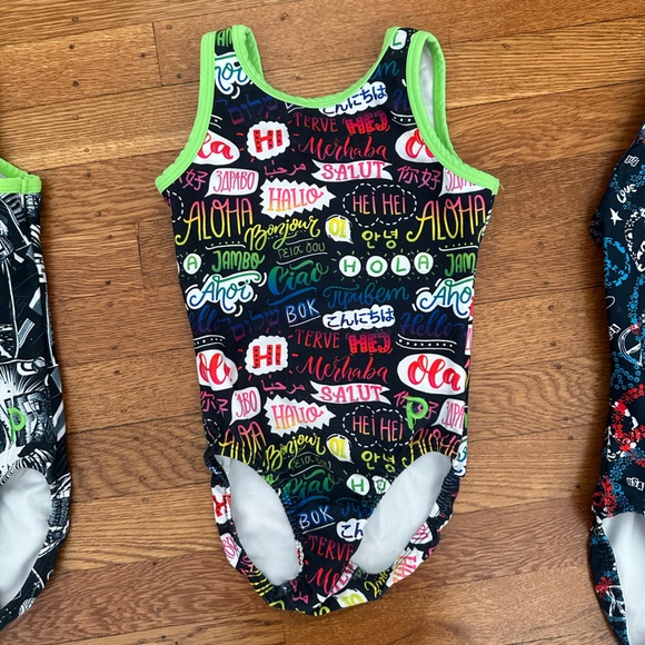 Plum Practicewear leotard bundle CS - Picture 3 of 7